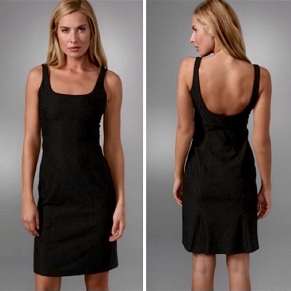 Diane Von Furstenberg Black Bridget Dress